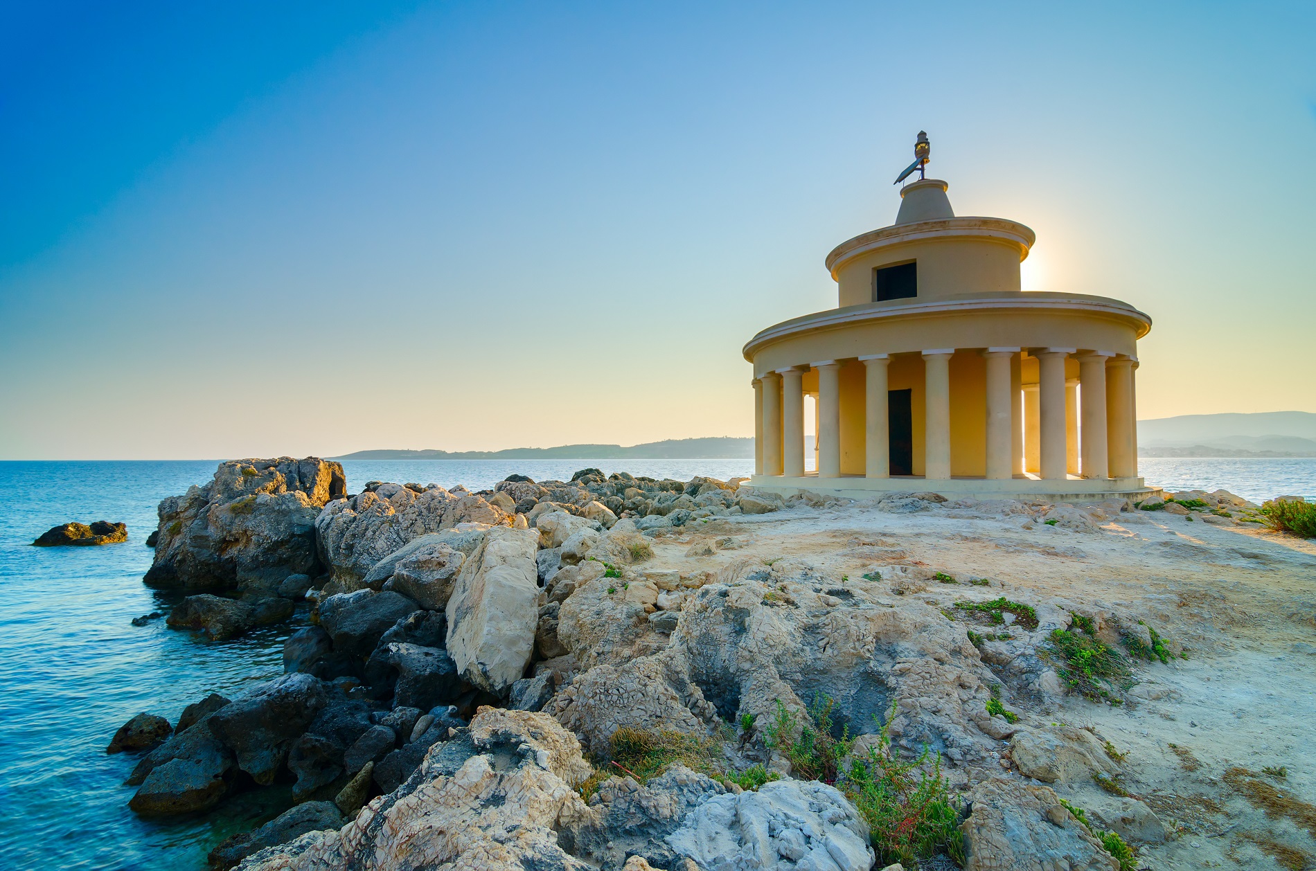 Vuurtoren van Saint Theodore in Argostoli