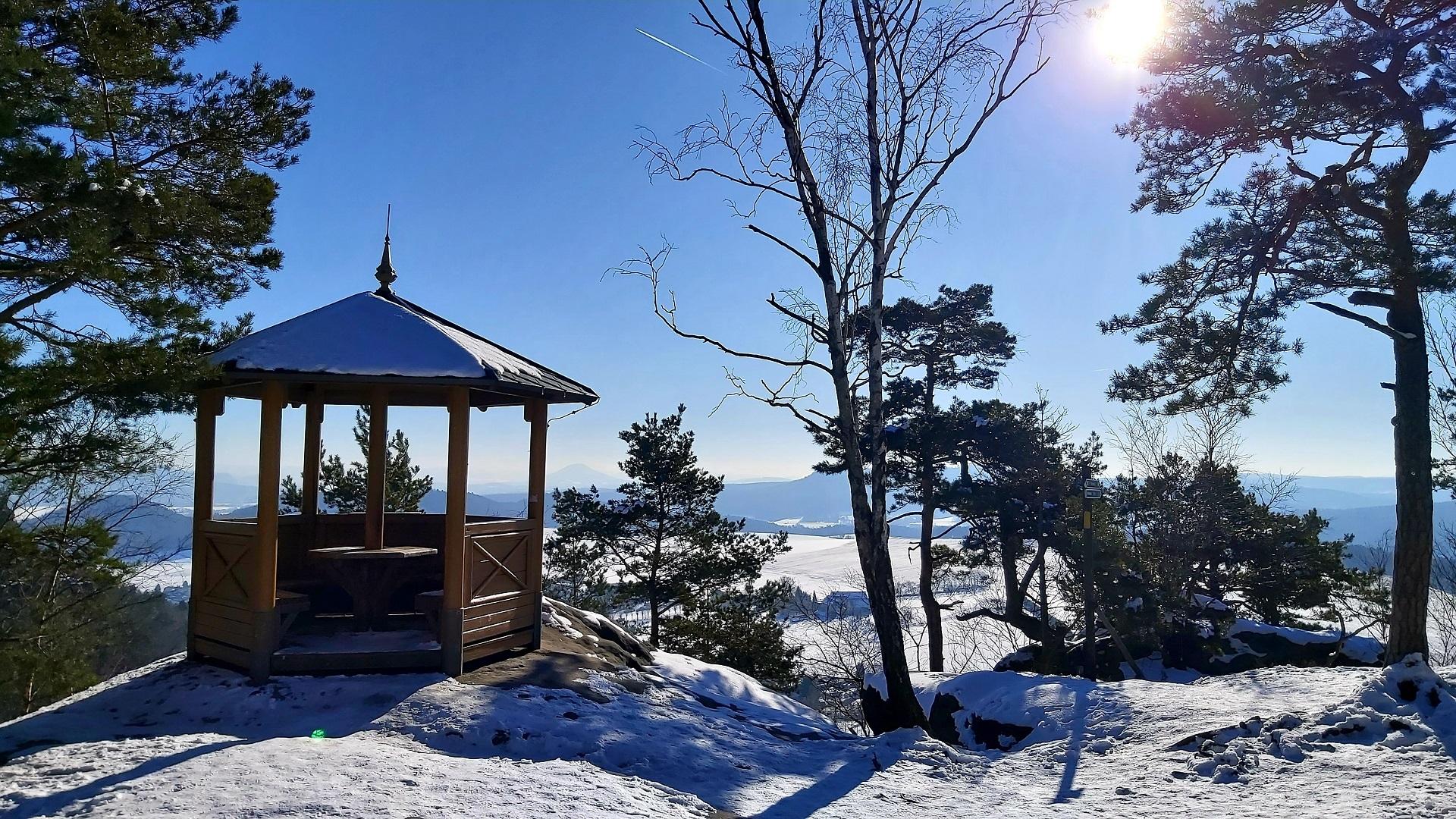 Dag 5 - Winter wandelvakantie door het Elbezandsteengebergte