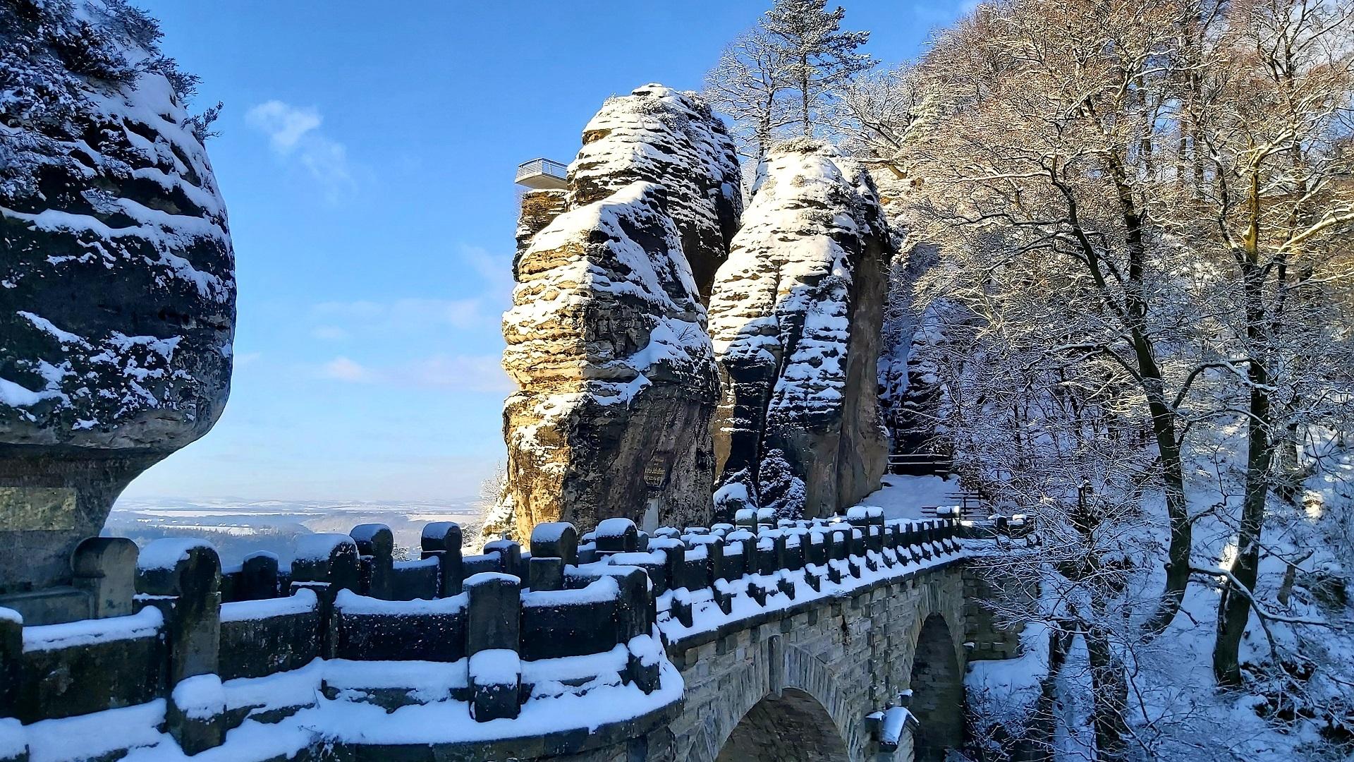 Dag 7 - Winter wandelvakantie door het Elbezandsteengebergte