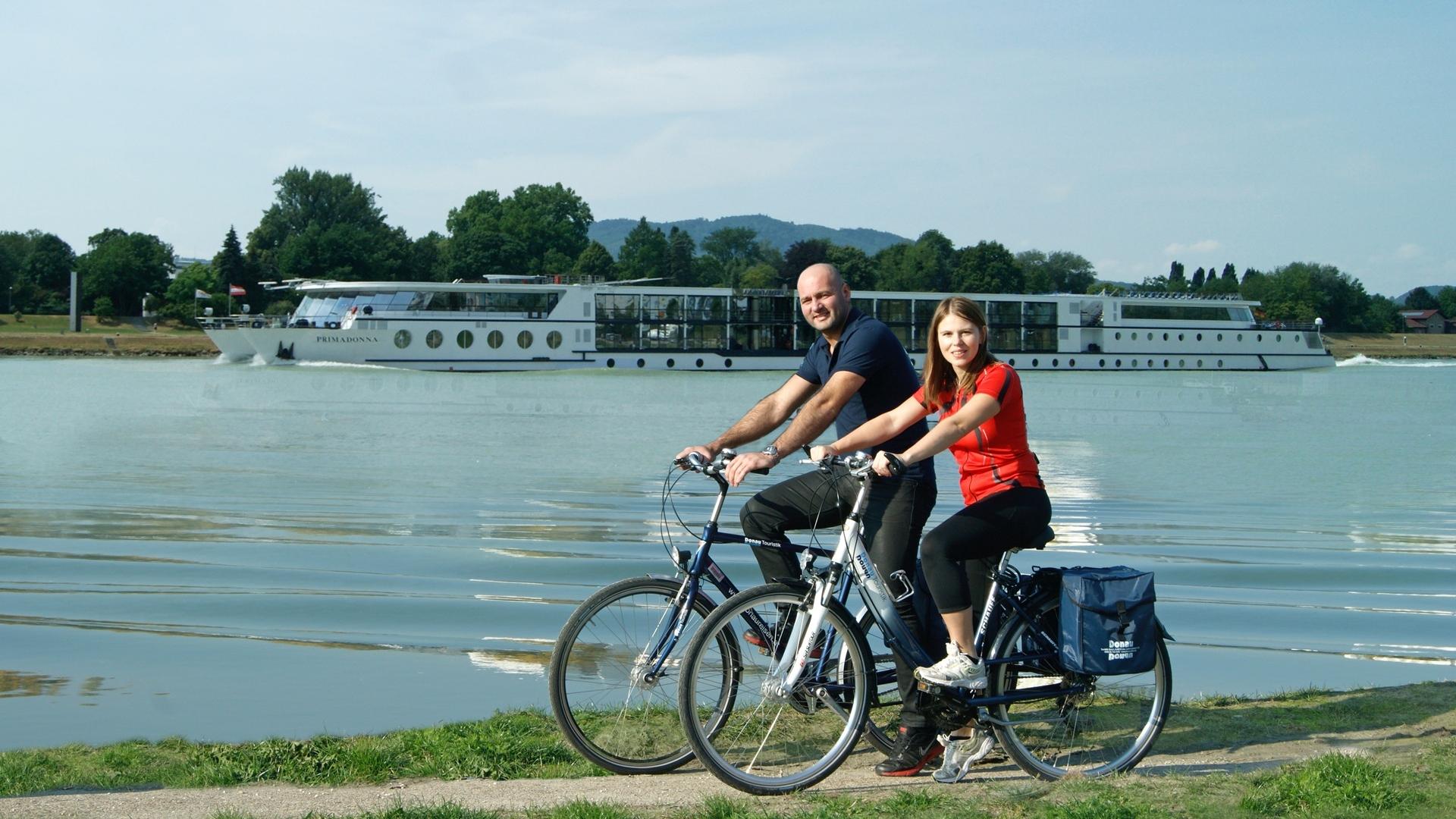 Dag 1 - Fiets-vaarvakantie Wenen-Boedapest-Belgrado-Wenen per MS Primadonna