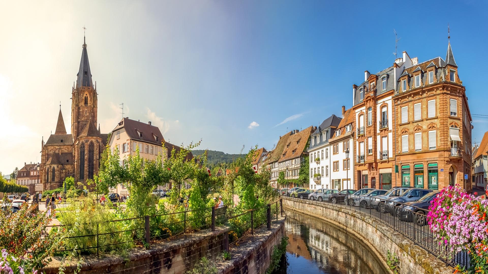 Dag 1 - Fietsvakantie door de heuvels en wijngaarden van de Elzas