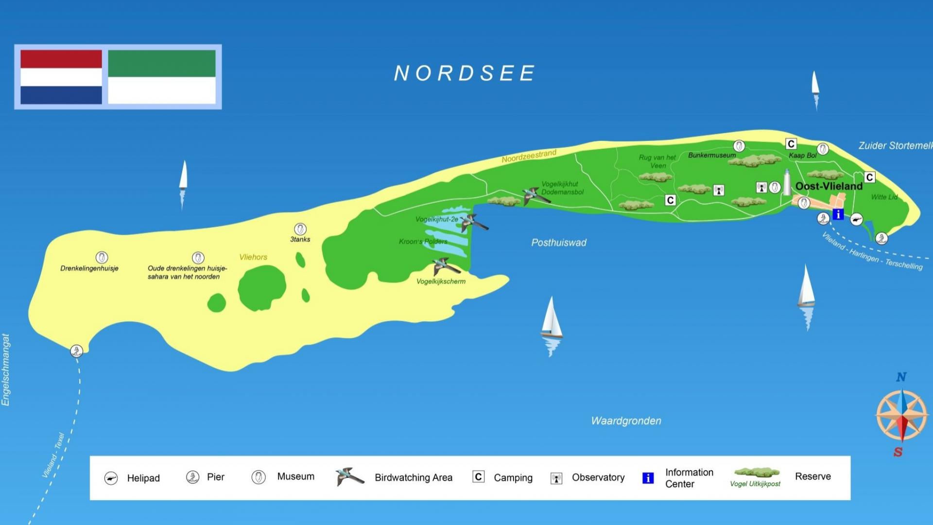 Dag 1 - Singlereis Wandelen Vlieland Kerst